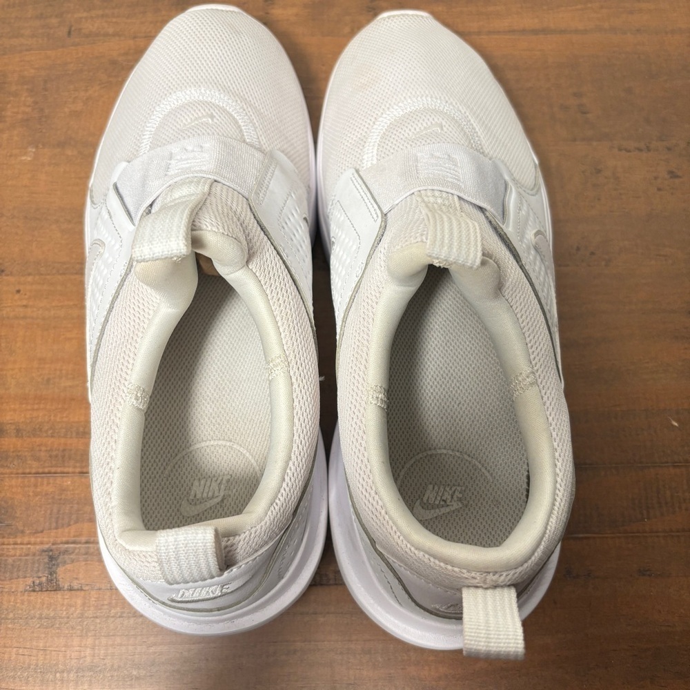 Nike Ad Comfort Slip-On Sneakers in White Size 8.5 DJ1001-001 Shoes - Picture 4 of 7